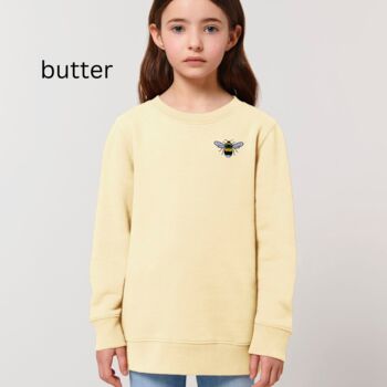 Childrens Organic Cotton Bee Sweatshirt, 2 of 12