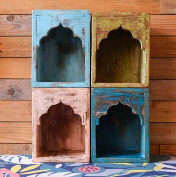 Pink Indian Arched Shelf, 2 of 12