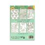 A To Z Dinosaur Colouring In Postcard Set, thumbnail 2 of 3