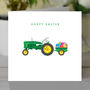 Hoppy Easter Greetings Tractor Card, thumbnail 1 of 1