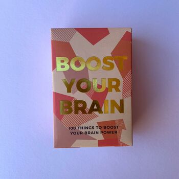 100 'Boost Your Brain' Cards, 4 of 4