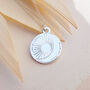 Live By The Sun Love By The Moon Sun And Moon Necklace, thumbnail 5 of 9
