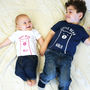 Personalised Little And Baby Bear Tshirt Set, thumbnail 1 of 3