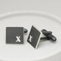 10th Anniversary Gift For Him. Roman Numeral Cufflinks, thumbnail 6 of 10