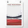 Grimsby Town The Mariners London Stadium 2022 Poster, thumbnail 2 of 8