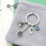 Badminton Personalised Keyring Shuttlecock And Racket, thumbnail 7 of 9