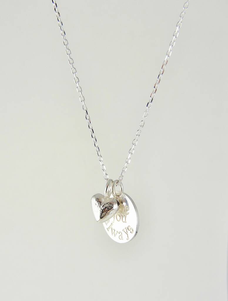 Love You Always Necklace By Blossoming Branch | notonthehighstreet.com