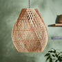 Teardrop Diamond Woven Pendant Shade, thumbnail 1 of 4