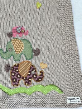 Patch Work Baby Blanket, 5 of 5