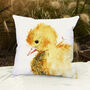 Inky Duckling Outdoor Cushion For Garden Furniture, thumbnail 3 of 8