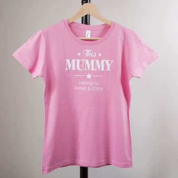 Personalised Mummy T Shirt, 3 of 6