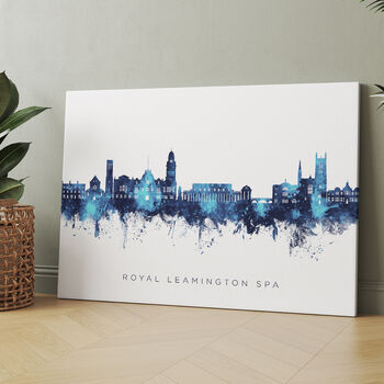 Royal Leamington Spa Skyline Cityscape Art Print, 7 of 12