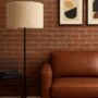 Boucle Fabric Lampshade, thumbnail 7 of 8