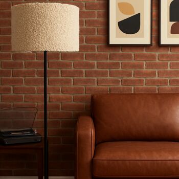 Boucle Fabric Lampshade, 7 of 8