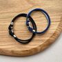 Men's Two Strand Cord Shackle Bracelet, thumbnail 1 of 4