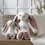 Personalised Blossom Cream Bunny Soft Toy, thumbnail 4 of 7