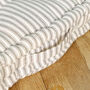 Extra Large Vintage Striped Indoor Cushion, thumbnail 6 of 7