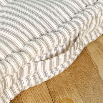 Extra Large Vintage Striped Indoor Cushion, 6 of 7