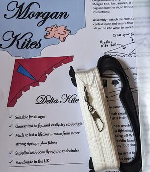 Custom Printed Delta Kite, 10 of 10