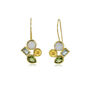 Gemstone Gold Vermeil Drop Earrings, thumbnail 4 of 7