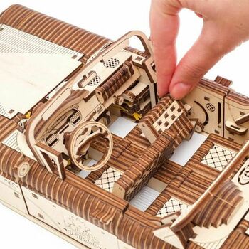 Dream Cabriolet. Build Your Moving Car Model By U Gears, 7 of 10