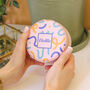 Personalised Colourful Jewellery Box Abstract Small, thumbnail 3 of 8
