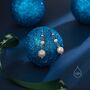 Sterling Silver Genuine Freshwater Pearl Drop Earrings, thumbnail 3 of 7