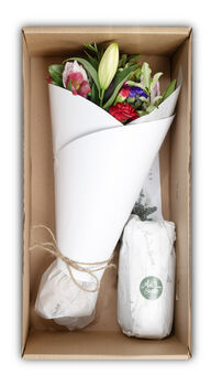 British Grown Seasonal Fresh Flower Posy Subscription With Jar, 9 of 10