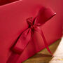Personalised Luxury Extra Deep A4 Red Gift Box, thumbnail 4 of 7