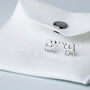 Sterling Silver Elephant Stud Earrings, thumbnail 4 of 5