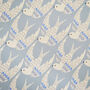 Birds In Blue Christmas Wrapping Paper, thumbnail 2 of 3
