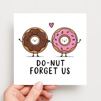 Farewell Card For Coworker – Donut Forget Us, 2 of 2