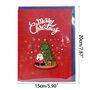 Pop Up 3D Santa Christmas Tree Card, thumbnail 3 of 3
