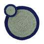 Poet Core Woven Circular Coaster And Placemat, thumbnail 3 of 3
