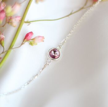 Emerald May Birthstone Bracelet | May Birthday Gift | Taurus Birthstone, 5 of 9