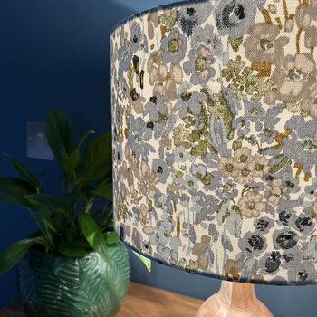 Ennerdale Mineral Floral Drum Lampshades, 4 of 9