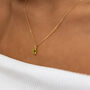 Peridot Teardrop Necklace, thumbnail 1 of 2