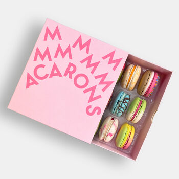 Ice Cream Macarons Gift Box Of Twelve, 4 of 11
