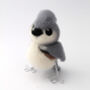 Needle Felted Tufted Titmouse, thumbnail 3 of 9