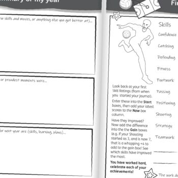 Netball Star: Match, Training And Activity Book, 5 of 5