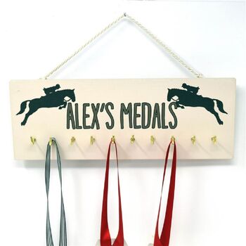 Personalised Medals Board Horse, 2 of 2