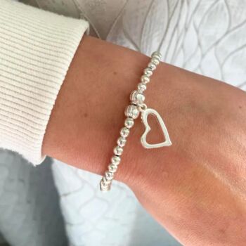 Thank You Teacher Gift | Personalised Silver Plated Bracelet, 5 of 6