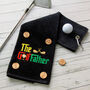 The Golffather Novelty Tri Fold Golf Towel, thumbnail 2 of 9