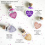 'Will You Be My Bridesmaid' Personalised Heart Token, thumbnail 2 of 5