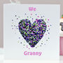 We Love Granny Butterfly Birthday Card, thumbnail 1 of 9