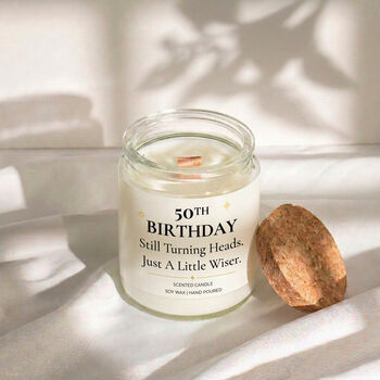 Personalised Birthday Candle Gift For Her, 5 of 7