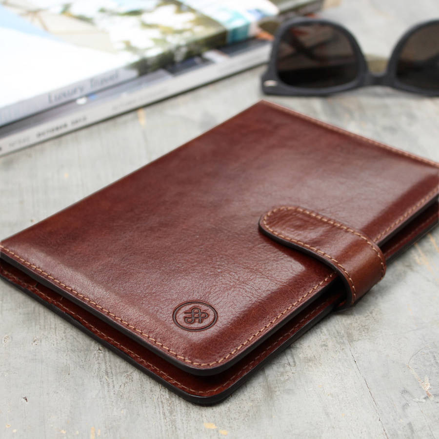 Leather Passport Wallet by Roots Canada, Luggage