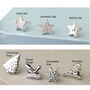 Sterling Silver Mix And Match Christmas Earrings, thumbnail 9 of 12