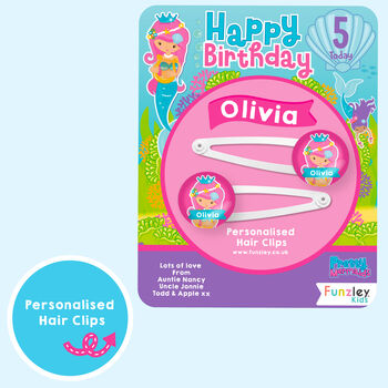 Mermaids Extra Large Deluxe Square Birthday Gift Box, 10 of 12
