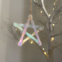 Handmade Rainbow Star Decoration, thumbnail 1 of 6